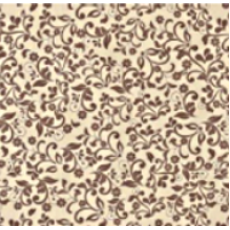 French Gift Wrap - Brown